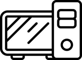 Computer Line Icon vector