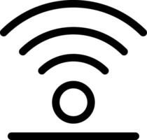 Wifi Line Icon vector