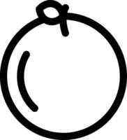 Orange Line Icon vector