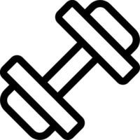 Gym Line Icon vector
