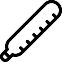 Thermometer Line Icon vector