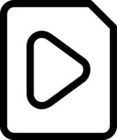 File Line Icon vector