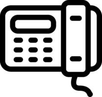 Phone Office Line Icon vector
