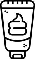 Conditioner Line Icon vector