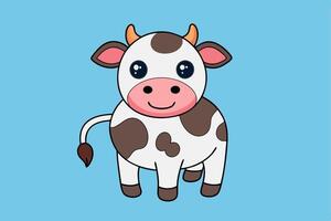 Rustic Cow Graphics for Creative Design Projects Ideal for Logos, Illustrations, and High-Quality Branding Solutions vector