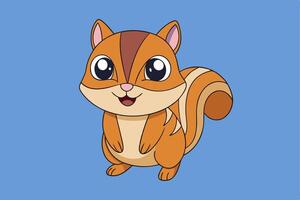 Charming Chipmunk Graphics for Creative Design Projects Ideal for Logos, Illustrations, and High-Quality Print Designs vector
