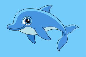Playful Dolphin Graphics for Creative Design Projects Perfect for Logos, Illustrations, and High-Quality Branding vector