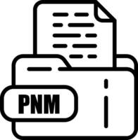 PNM File Icon vector