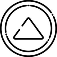 Arrow with Dots Line Icon vector