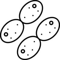 Acetobacter Line Icon vector