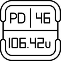 Palladium Periodic Table Element vector