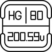 Mercury Periodic Table Element vector