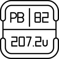 Lead Periodic Table Element vector