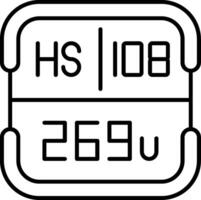 Hassium Periodic Table Element vector
