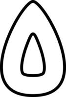 Khamsa Line Icon vector