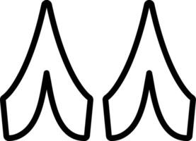 Thamaniya wa Thamaniyoon Line Icon vector