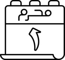 1 Muharram Icon vector