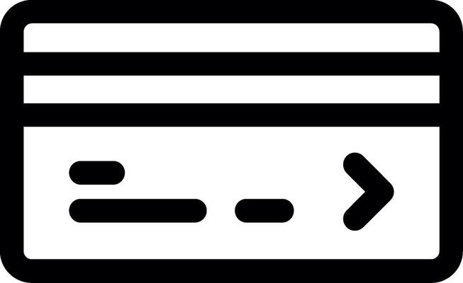 Credit Card Line Icon