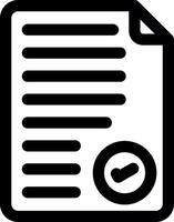 File Line Icon vector