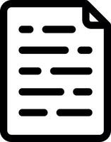 Page Approve Line Icon vector