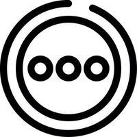 Menu Line Icon vector