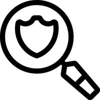 Zoom Out Line Icon vector