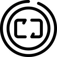 Refresh Line Icon vector