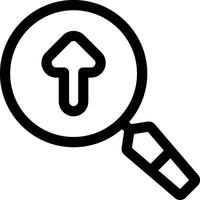 Upload Line Icon vector