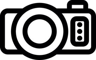 Camera Line Icon vector