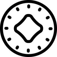 Main Menu Line Icon vector