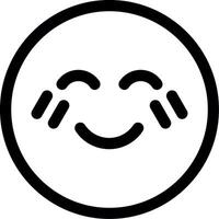 Smile EmotLine Icon Line Icon vector