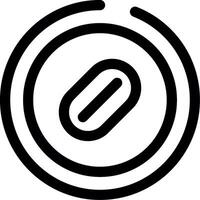 Link Line Icon vector