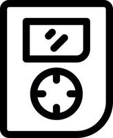 Gamepad Line Icon vector