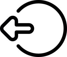 Log Out Line Icon vector
