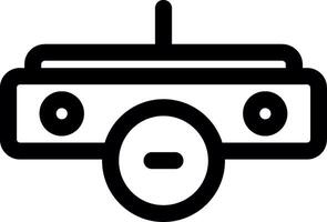 Projector Line Icon vector