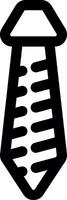 Tie Line Icon vector