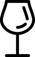 Glass Line Icon vector