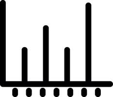 Graph Line Icon vector
