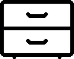 Archive Line Icon vector