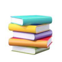 set of yellow book cover mockup, front or side view perspective, template design, isolated on a transparent background. , cutout, or clipping path. png