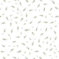 Seamless leaf pattern effect background vector