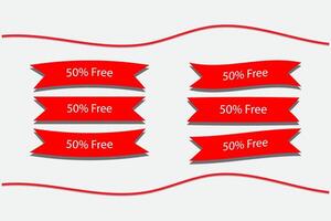 Hot sale offer template vector