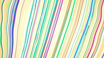 Multicolored lines moving in different directions. Motion.Bright thin lines in the animation that fly in different directions. video