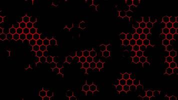 Futuristic surface concept with hexagons. Design. Trendy sci fi technology background with hexagonal pattern. video