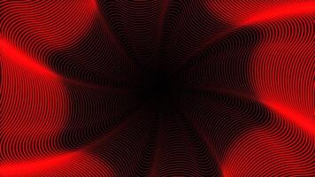 Geometric pattern flashes with many stripes. Design. Pulsations with many moving stripes in pattern. Geometric shape with moving lines and sharp ripples video