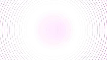 White background with pulsating circular rings. Motion. Animation for transitions and inserts. Circular rings pulsate and intensify. Voltage from pulsation of circular rings video