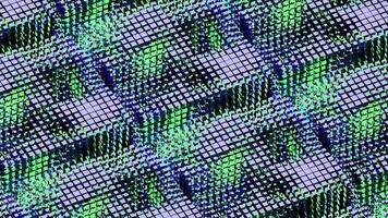 Abstract technological background with the visualization of artificial intelligence working process. Design. Animated circuit board. video