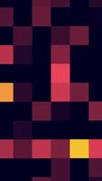 Abstract shiny light pixel block moving background. Abstract pixel block moving video