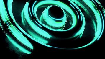 Science fiction high tech spinning elements background. Design. Rotating turbine of an abstract machine. video