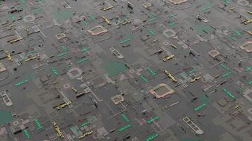 Technological background of the abstract computer motherboard. Design. Concept of technological processes, science, education. video